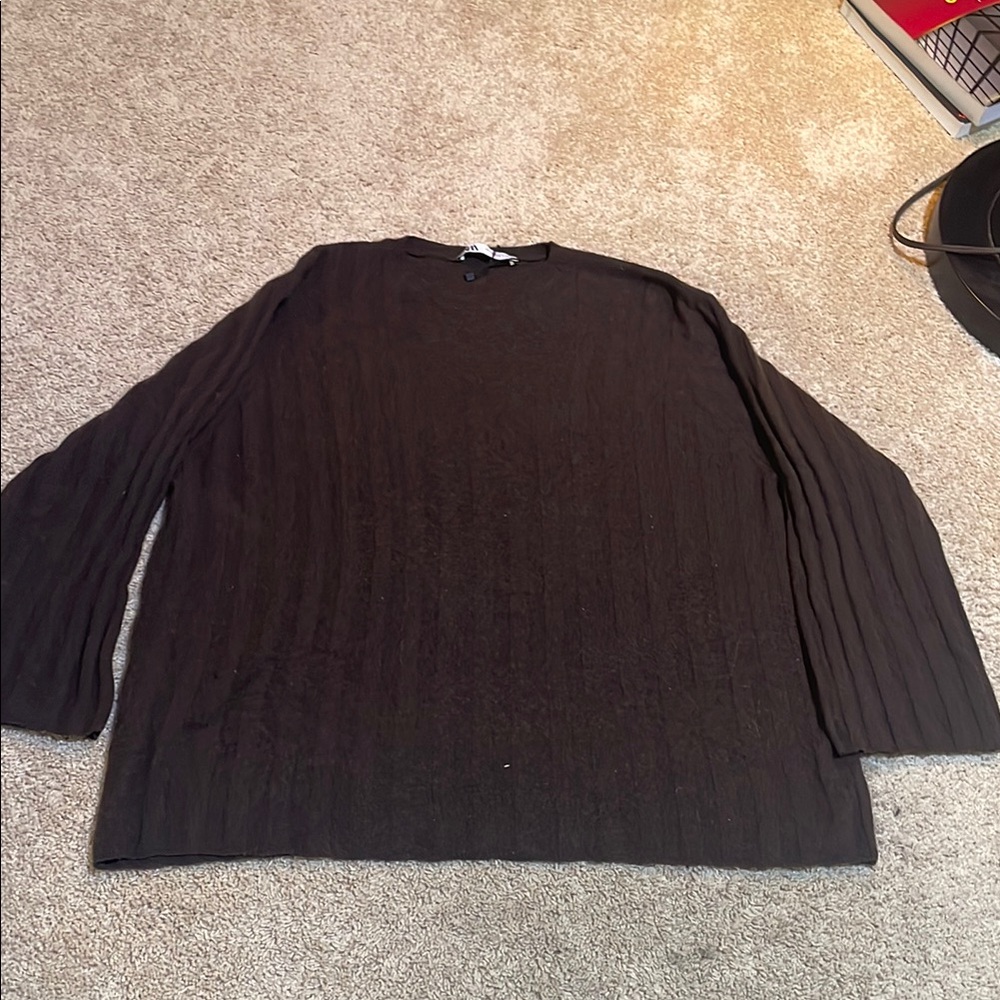 Zara Espresso Brown Sweater